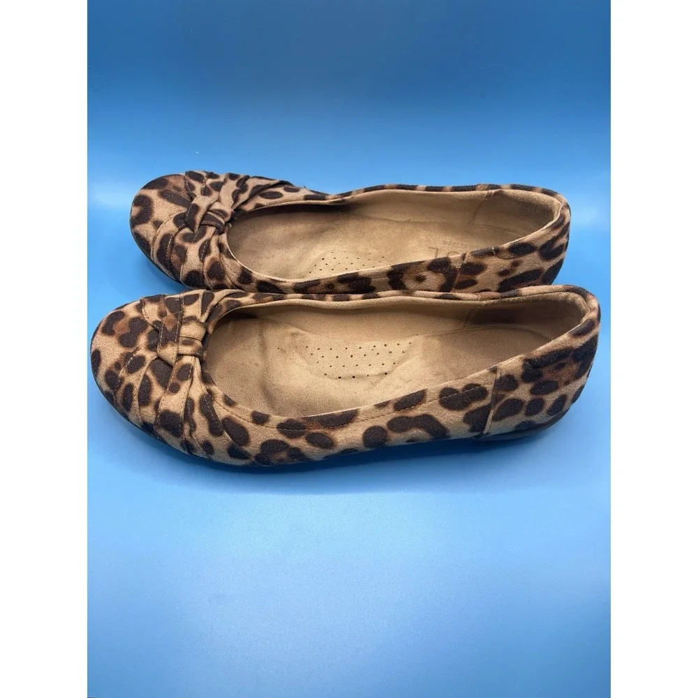 Soul Leopard Flats Women's Size 9.5